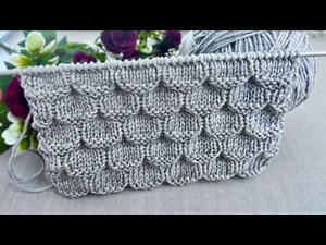 Learn this simple knitting stitch in minutes!