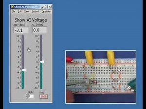 myDAQ mini-lab: Op Amp III -- Voltage follower -- Expected results