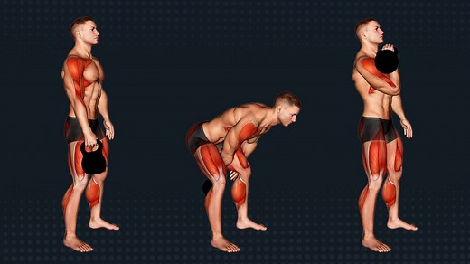 Kettlebell Hang Clean: Target Your Full Body Muscles Effectively – Fitness Volt