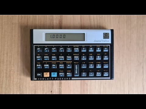 HP 15C Limited Edition calculator