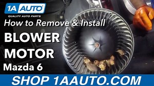 How to Replace Blower Motor 2002-07 Mazda 6