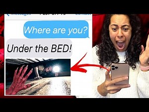 Texting The MONSTER Under My BED!!! (Scary Text Message Story)