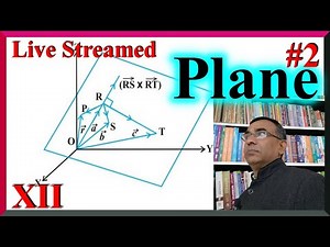 Class 12 Maths Concept of Plane Live R B Classes