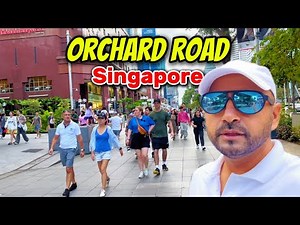 Orchard Road Singapore | Walking Tour | Singapore City Walk | 4K |