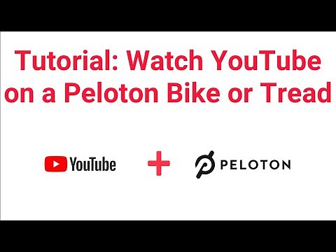 Demo & Tutorial - How to Watch YouTube Videos on Your Peloton Bike or Tread tablet / monitor