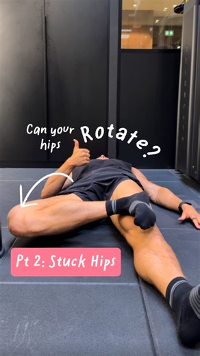 2.5M views · 61K reactions | Pt 2: Stuck Hips 沈. 2 quick tests for...