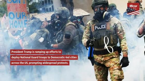 Trump’s National Guard Deployments Spark Nationwide Protests