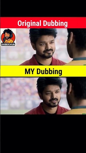 Bigil movie | Fan Dubb Vs Org Dubb | #hindidubbedmovie #viralshorts #youtubeshorts #viral #shorts