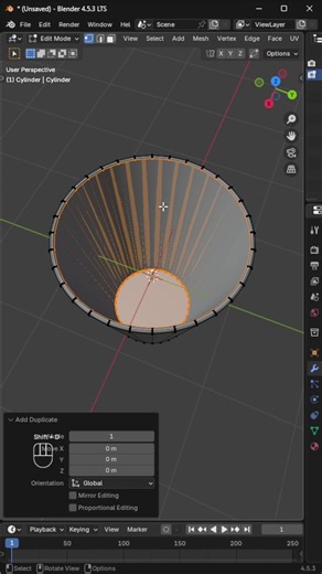 Control Water Surface Inside Glass 💧 #blender #watersimulation #animation | Mohammed Rahat Hossain