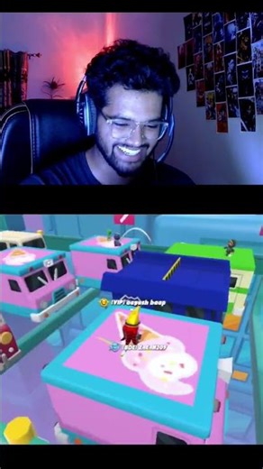 stumble guys rank ultimate rush hours part 1 #newmapstumbleguys #funnyshorts