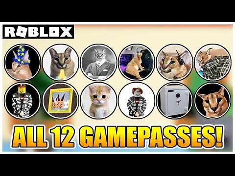 WHAT ALL 12 GAMEPASSES DO IN RAISE A FLOPPA! [ROBLOX]