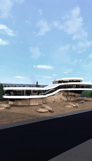 Y2K House On Bloxburg: Modern Mansion Design Ideas