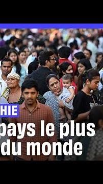 L'Inde, pays le plus peuplé du monde