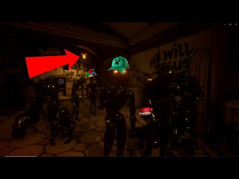 Projector guy=most stressful part in the game, heart began racing💢🤍💢/Bendy and the Ink machine Part4