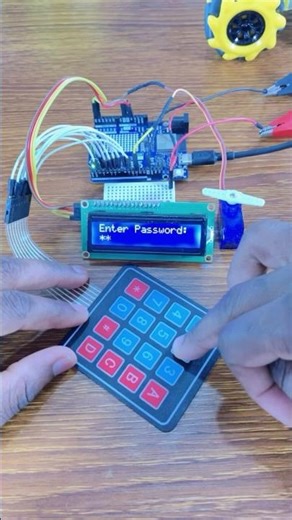 Keypad + Arduino #tech #electronics