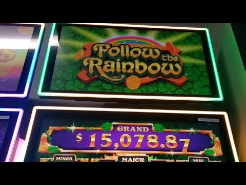 Follow The Rainbow Bonus @FJslots956 @ Kickapoo Lucky Eagle Casino 