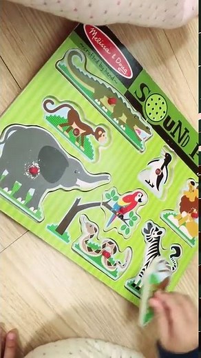 Melissa &a Doug sound puzzle