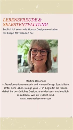 Ein Magazin von Frauen 60+ für Frauen 60+