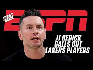 Perk sees a ‘pattern of behavior’ with JJ Redick calling out Lakers players 👀 | First Take