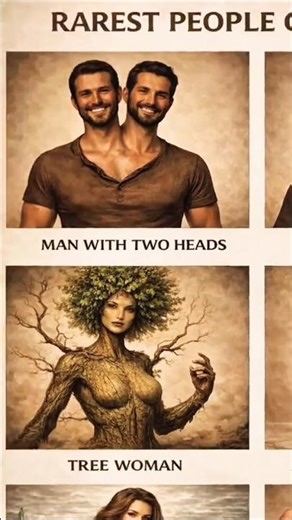 Man with Two Head #viral#Heads