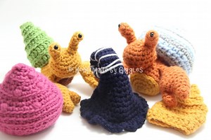 Hermit Crab with Removable Shells Crochet Pattern — Yarnworx Studio
