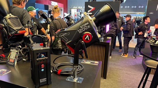 Aputure Storm 1200X First Look IBC 2024 - Newsshooter