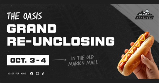 Southern Illinois to celebrate Oasis Grand Re-Unclosing in Marion