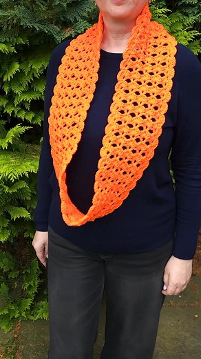 31K views · 186 reactions | 李crochet shell scarf李 | Crochet&Knitting by marifu6a | Facebook
