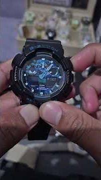 Cara setting gshock GA100 #casio #casiowatch #gshock
