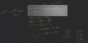 The standard reduction potential's of half cell \mathrm{OCl}^{\... | Filo