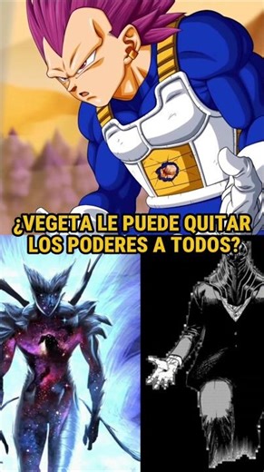 CAN VEGETA TAKE AWAY ALL THE CHARACTERS' POWERS? #shorts