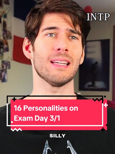 16 Personalities on Exam Day 3/1 16 Myers Briggs Personalities on Exam Day. #16Personalities​ #ExamWeek​ #MBTI​ #16Types​ #INFJ​ ​​