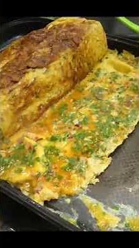 “Healthy & Tasty Veggie Omelette You Must Try! 🥦🍅”
