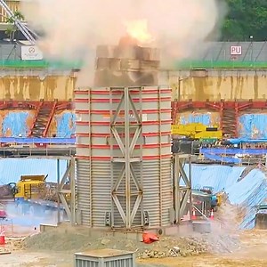 Statnamic Load Test Explained: The Explosive Way to Test Piles! | Tech Fusion