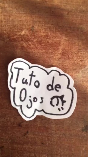 Tutorial de ojos👁👄👁