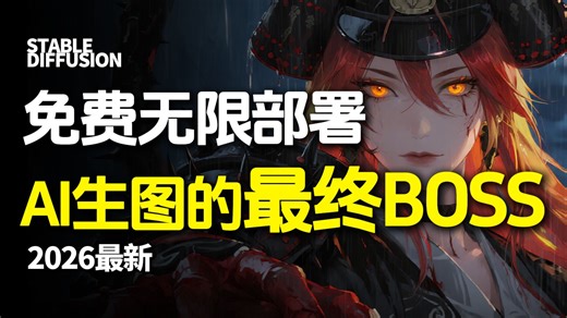 【2026隐藏大佬】2026版Stable Diffusion整合包无私分享！一键安装，永久使用,新手必看，Stable Diffusion整合包下载安装教程！