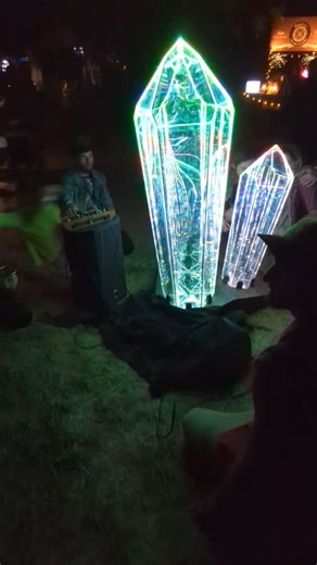 Foxlight Labs | Some shots of Crystal Math at OCF! This is the latest packable prototype :) production starting in the next two weeks! #crystalmath... | Instagram