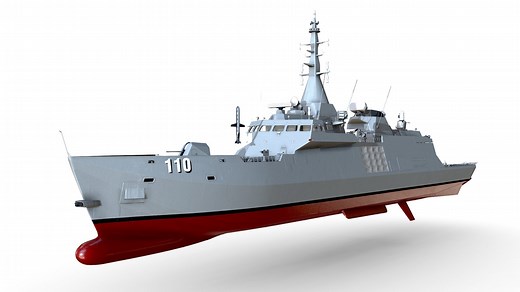 Frigate Class Ship - Buy Royalty Free 3D model by IgYerm (@IgorYerm)