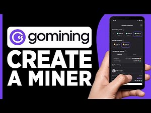 How To Create a Miner With GoMining - Full Guide
