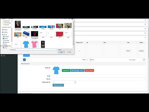 Adding a product with color attributes in nopCommerce