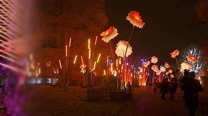 Autumn is in the air at Blenheim Palace and it's a month before our magical Illuminated Light Trail returns. Walk towards dynamic, colour-changing neon tunnels and lakeside reflections, and find new moments to share with friends and family this Christmas. 💫 Book now: https://bit.ly/3kiiTMA | Blenheim Palace