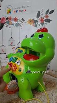 VTech Chomp and Count Dino Green- Toy demo