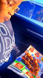 She was absolutely starving! I never buy pre-made food while grocery shopping unless I plan on going to a restaurant. But now she bought street kebabs 🥹🥹😅😂😅 | Funi Wanga