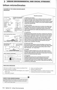 Urban environmental and social stresses