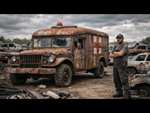 70-Year-Old Army Ambulance Restored from Rust | Dodge M43 Back to Life