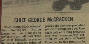 Black History Month: George McCracken was Southport’s first Black police chief