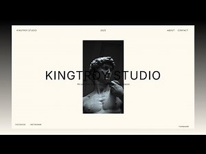 Animated Responsive Landing Page Website using GSAP | Full Tutorial