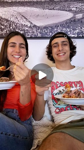 Andrea Santa Rosa | Um verdadeiro banquete preparado com amor pelo meu filho em São Paulo! Nhoque delicioso, filé mignon grelhado, tudo feito com carinho.... | Instagram