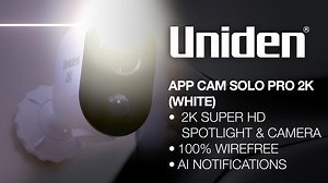 3 comments | See More than ever with our new 100% Wirefree App Cam SOLO PRO 2K Security Camera | Uniden | Facebook