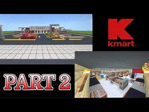 Minecraft Tutorial: How to Make A Kmart (Store) (Part 2) Inside w/ Ninja Master Gamer